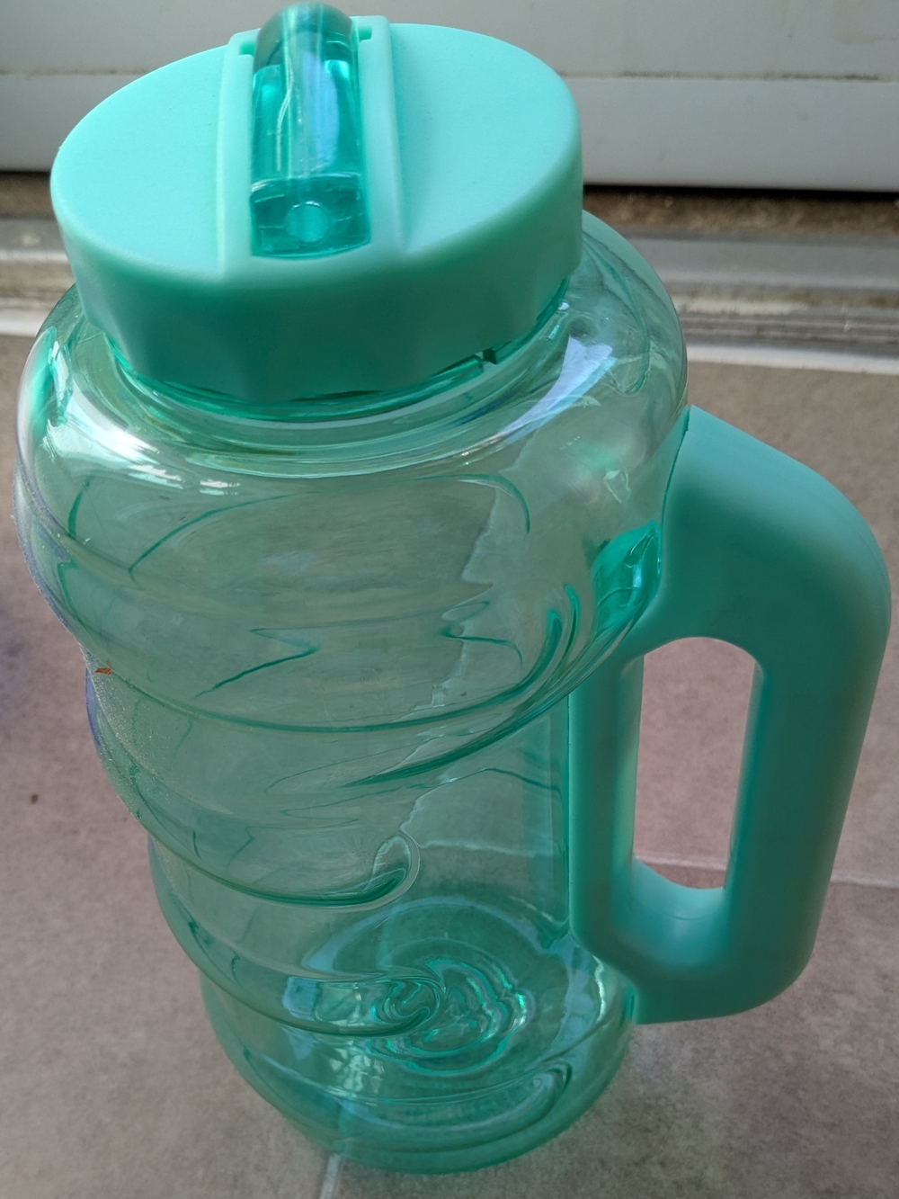 Aqua Green Large Handle Water Jug - Perfect for Hydration